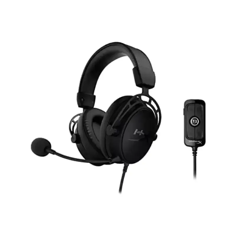 HyperX Cloud Alpha S Headset 7.1 Surround Sound Black HX-HSCAS-BK